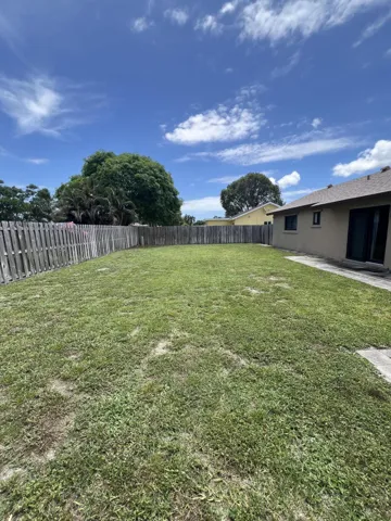 WOW! Large yard for plenty of expansion.