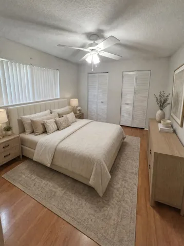 Staged Primary Bedroom