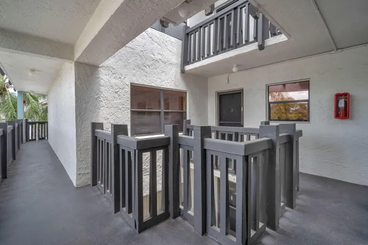 Third floor entrance to condo