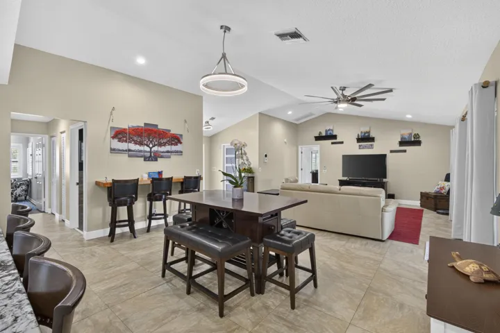 Open floor plan