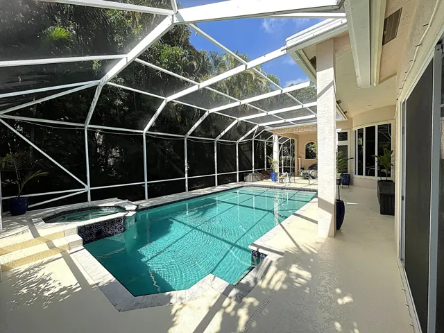 Screened in Pool Patio
