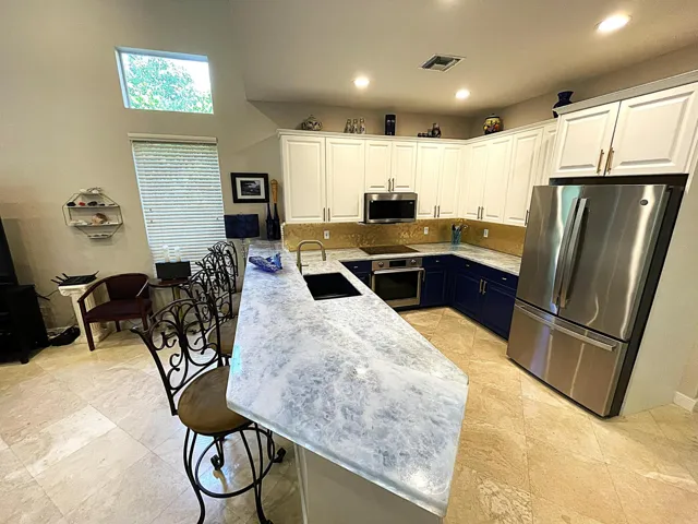 Kitchen Stone with LED Lights