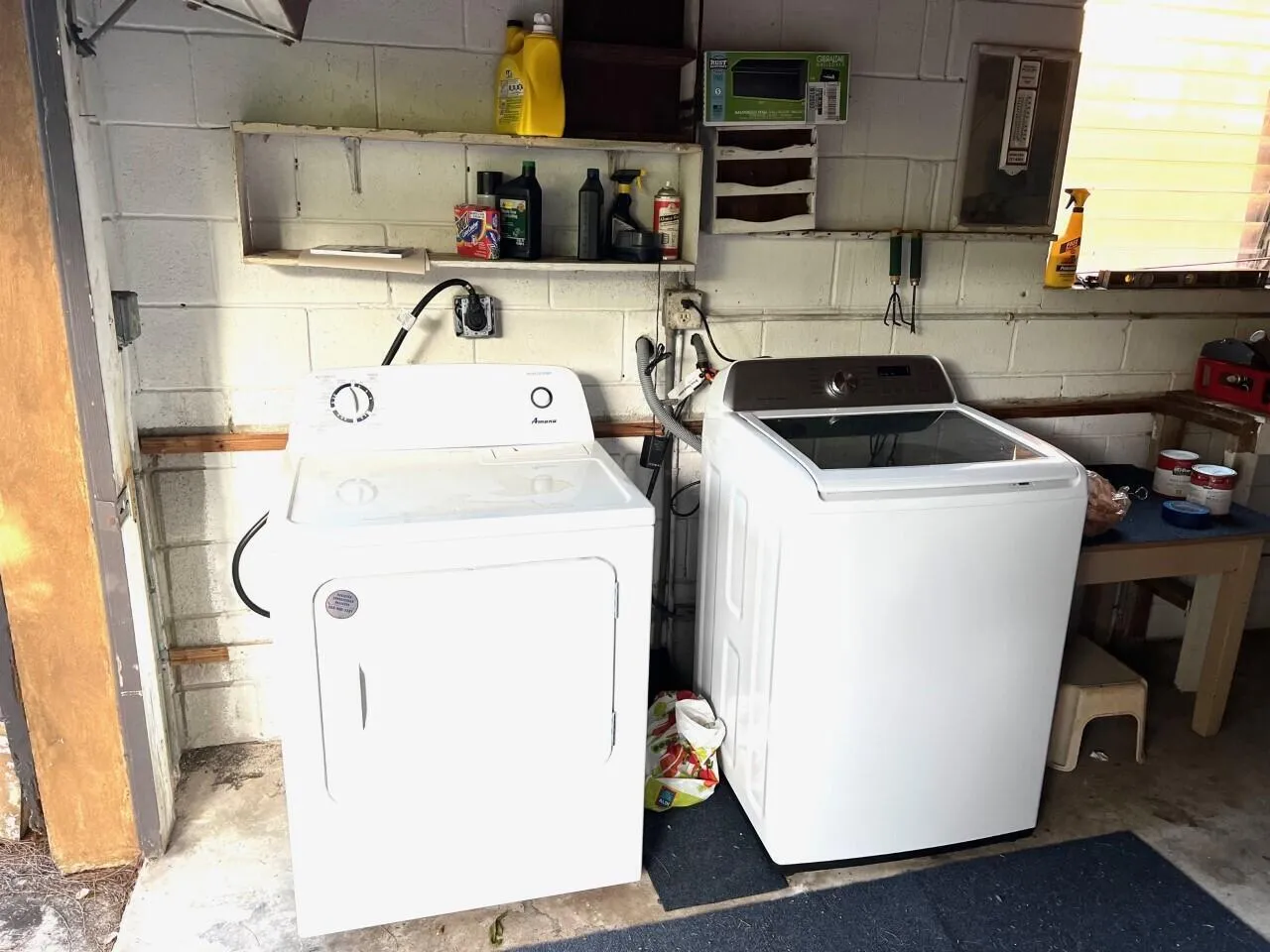 Washer Dryer Garage