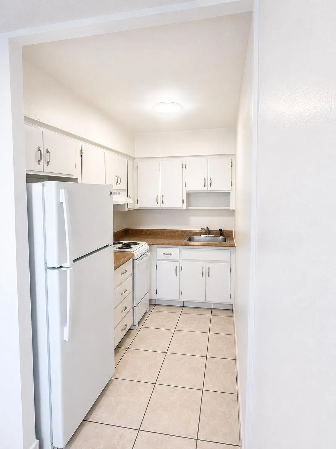 kitchen from dining area