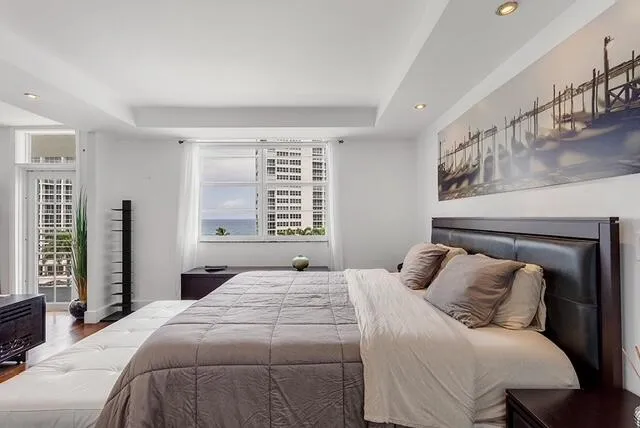 King size bed in your primary suite