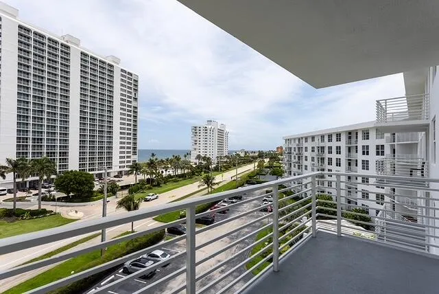 South view from your covered balcony