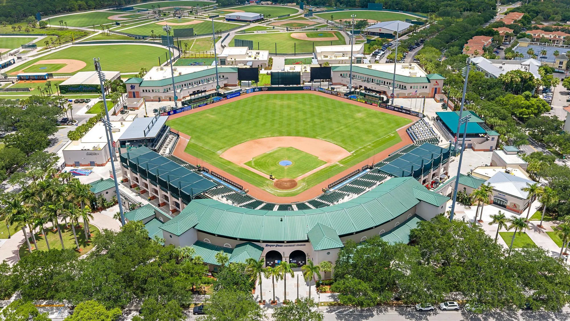 Roger Dean Stadium - Spring Training for Marlins & Cardinals