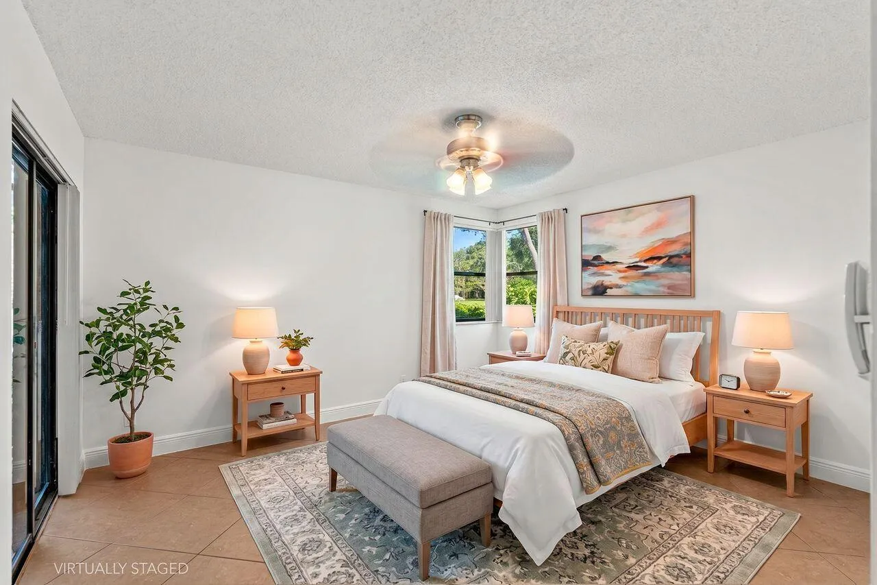 MAster Bedroom - Staged