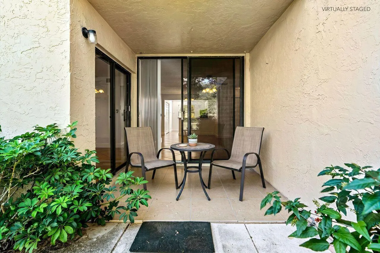 Patio - Staged