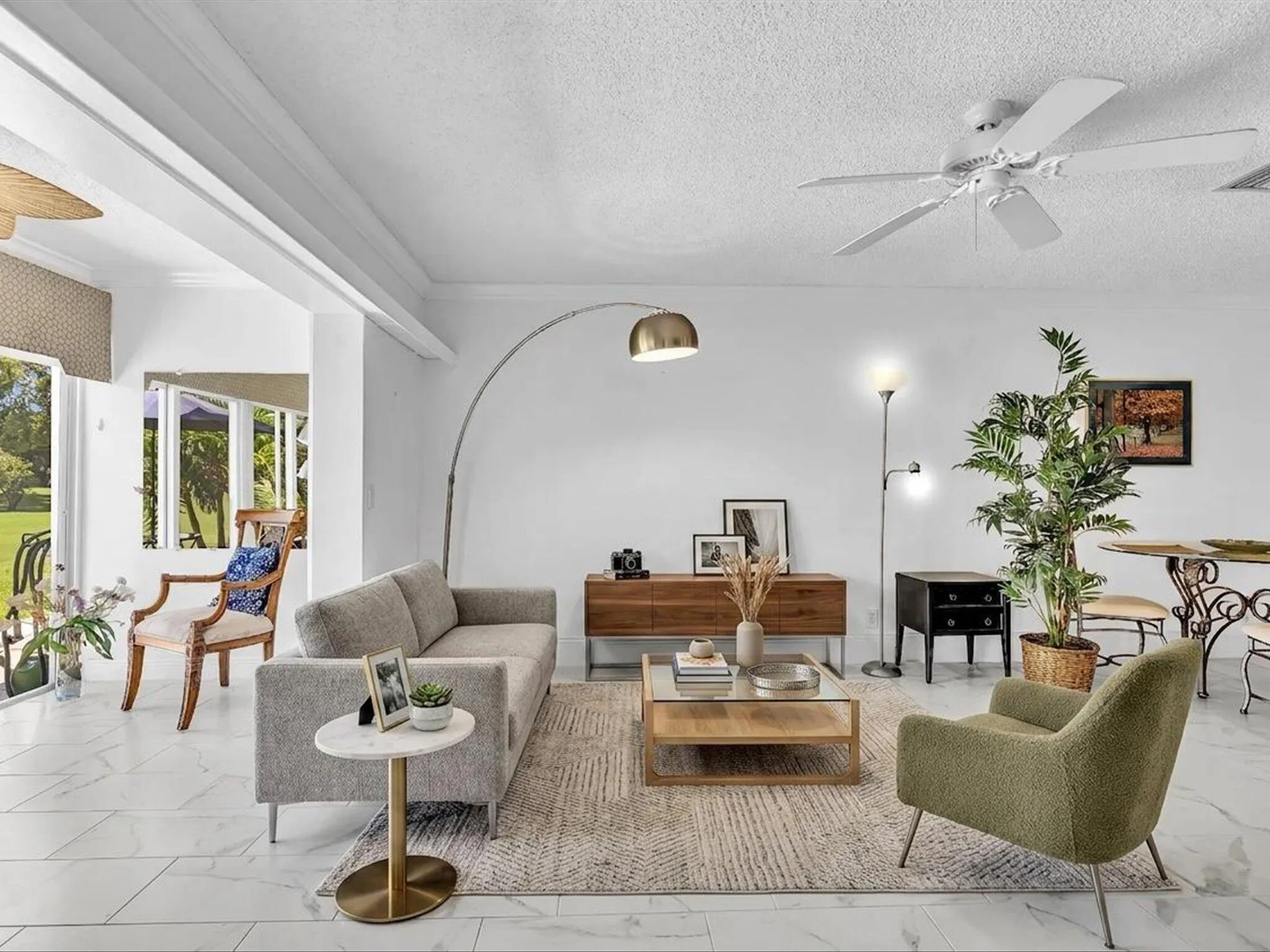 Staged Living Room