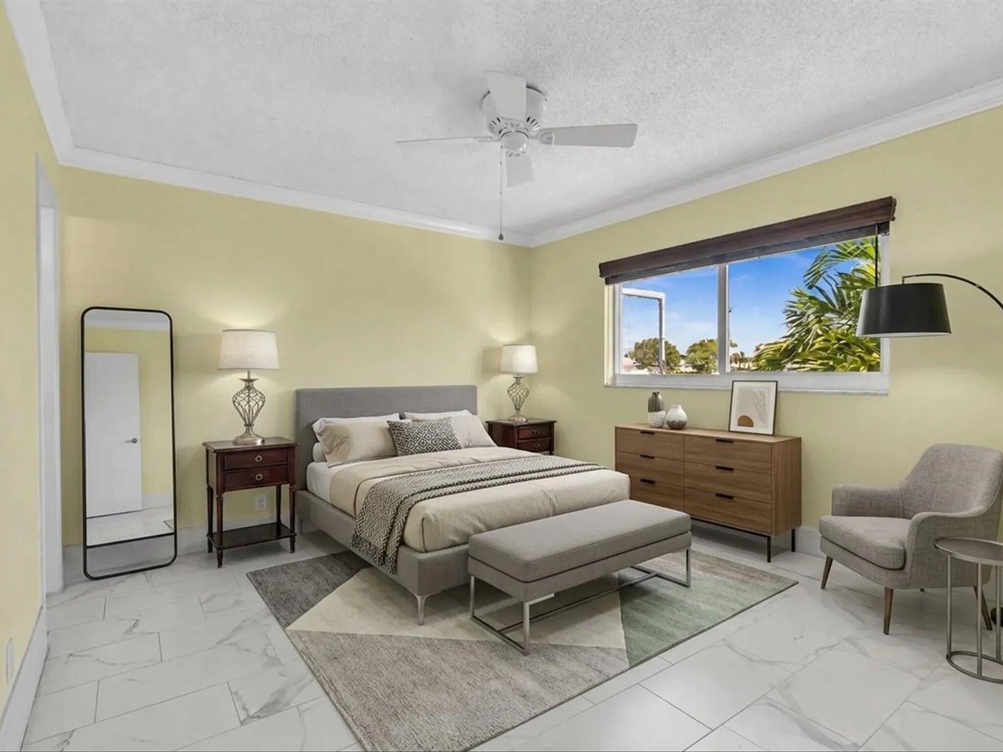 Staged Primary Suite