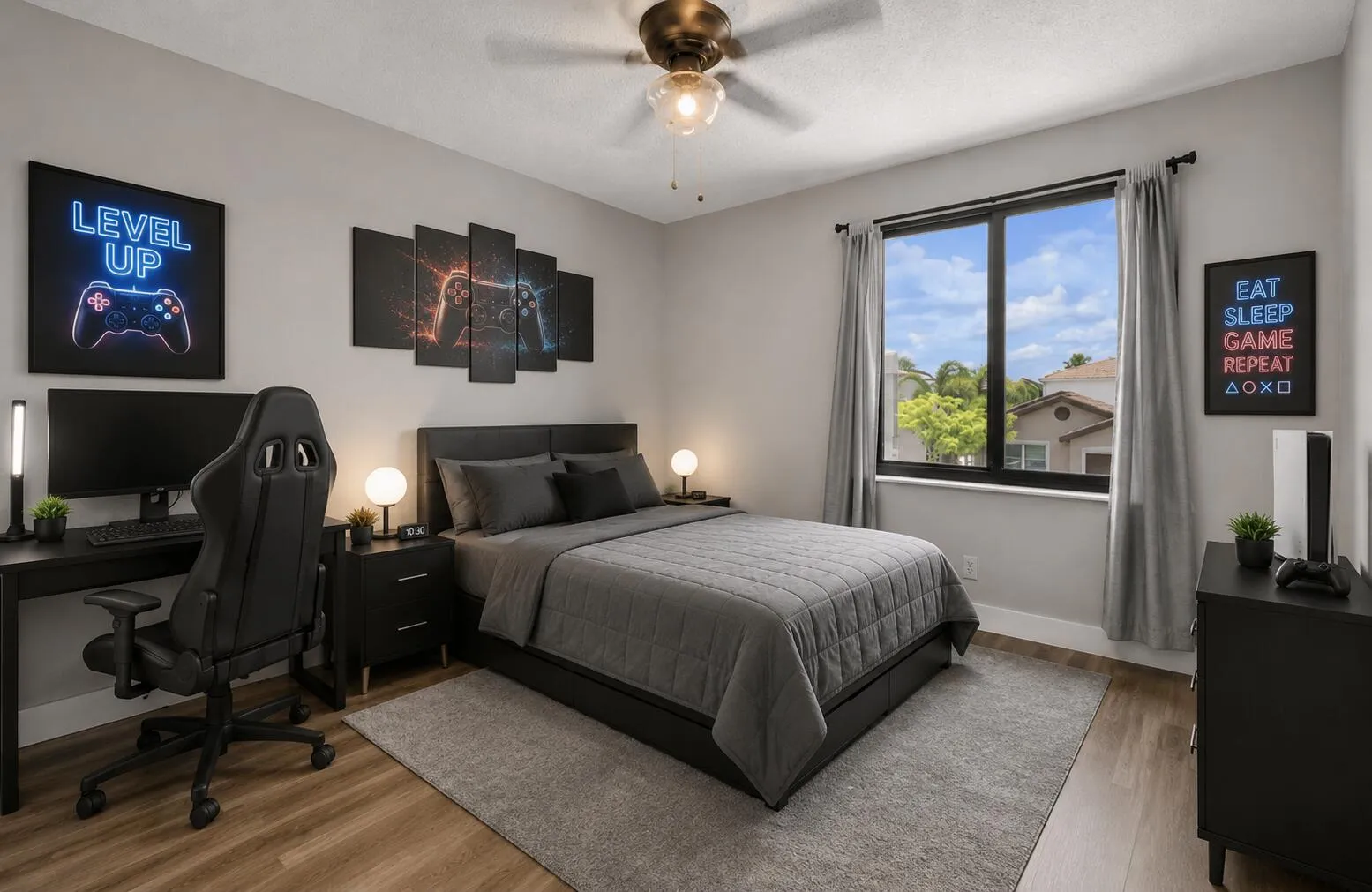 VIRTUALLY STAGE Bedroom 2