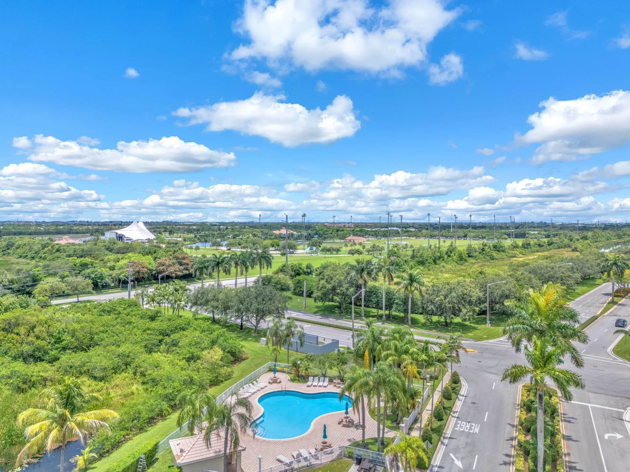 Clubhouse Aerial