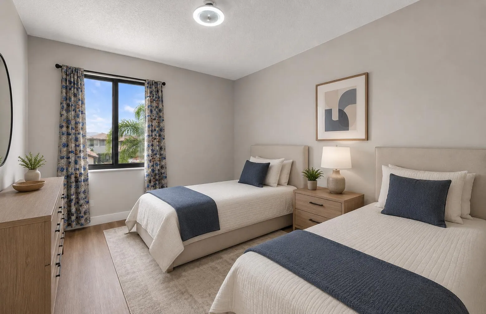 VIRTUALLY STAGED Bedroom 4