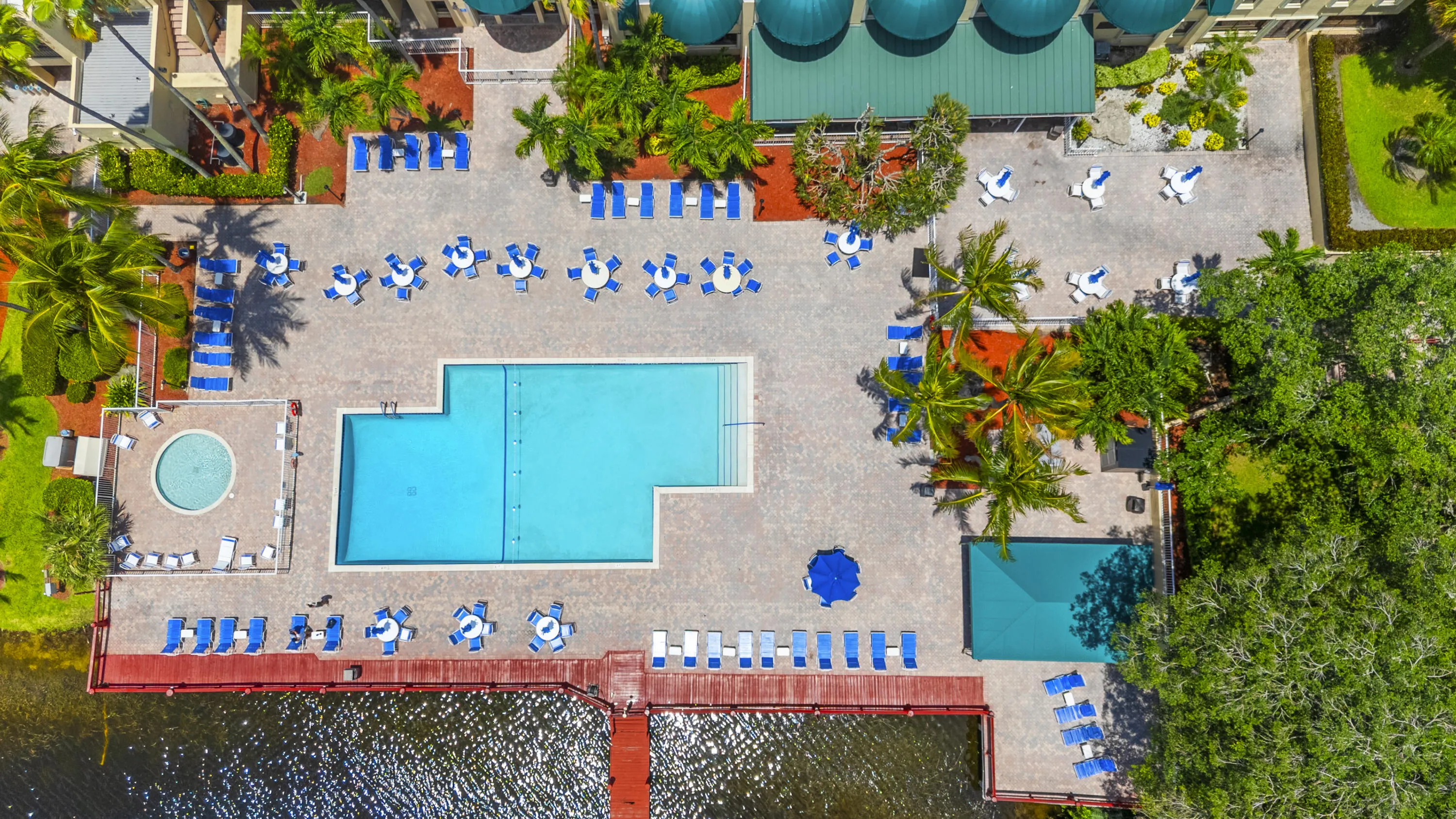 Clubhouse pool