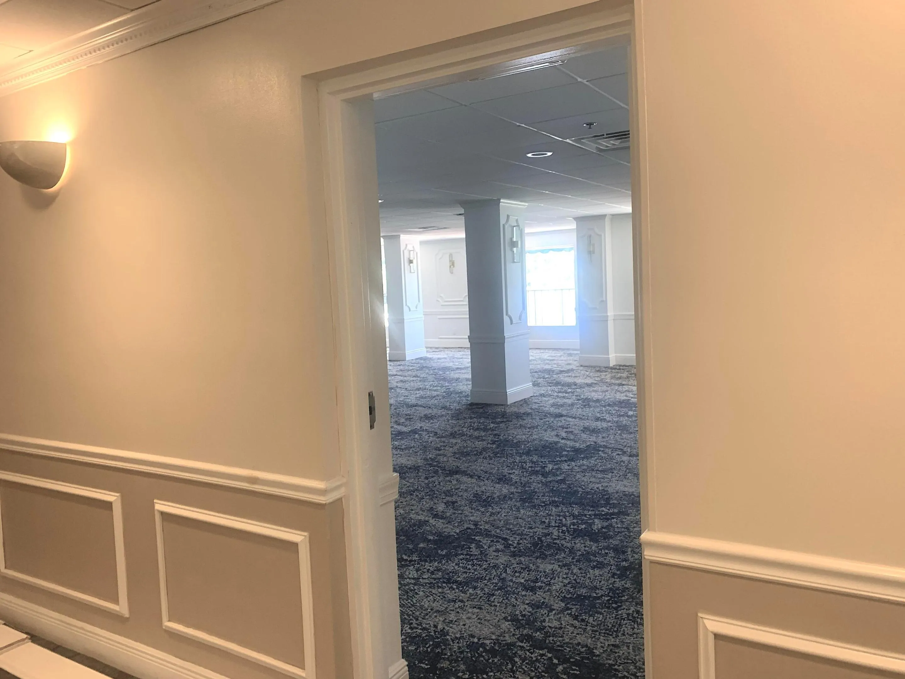 Clubhouse has several rooms that can be reserved for private parties