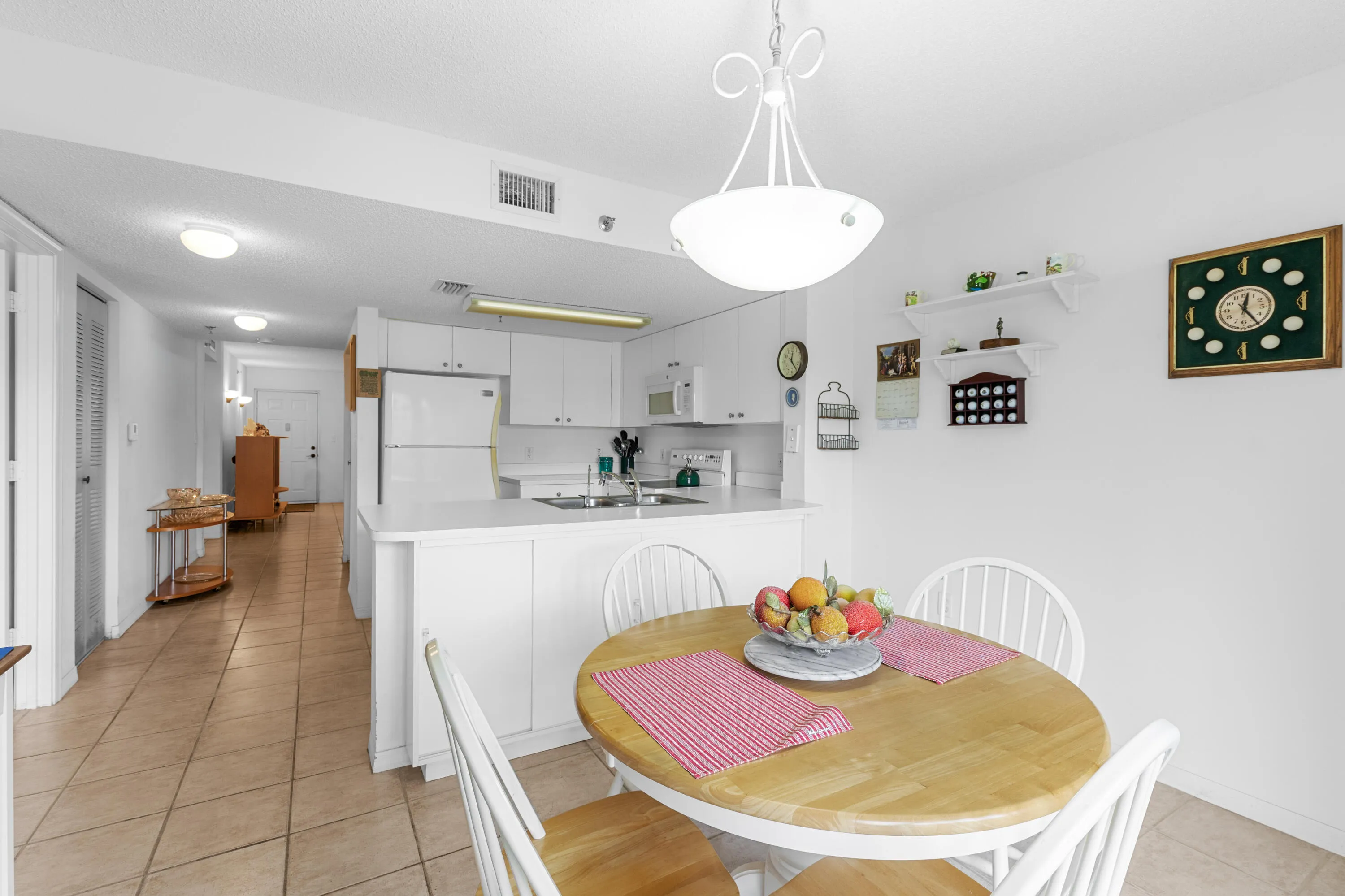 Roomy kitchen