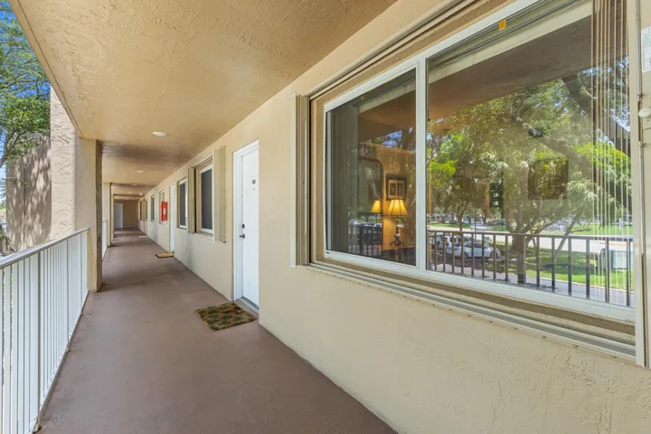 Entrance to unit 209
