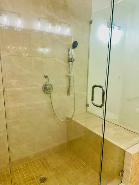 Primary Bath Walkin Shower