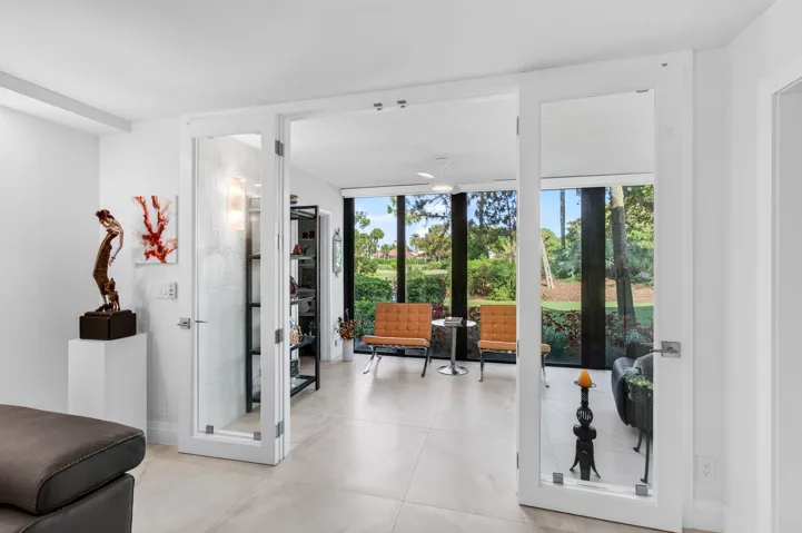 created by incorporating patio into living space