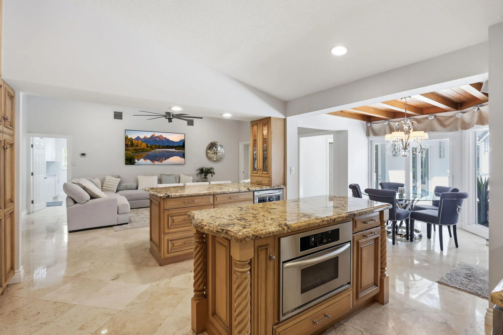 Kitchen to Family room