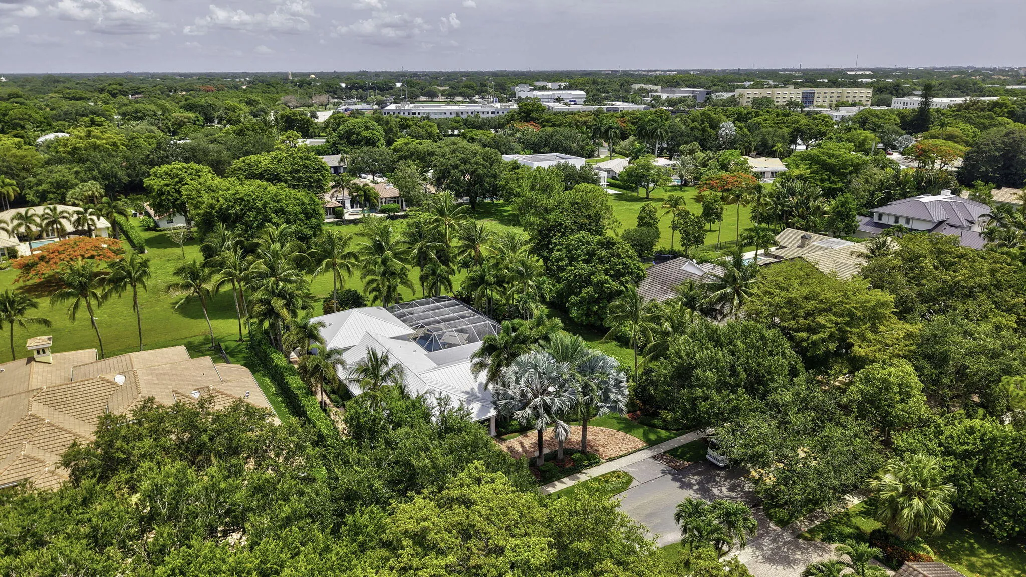 Aerial view