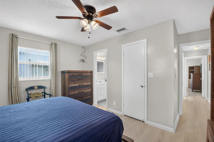 Primary Bedroom with walk-in closet