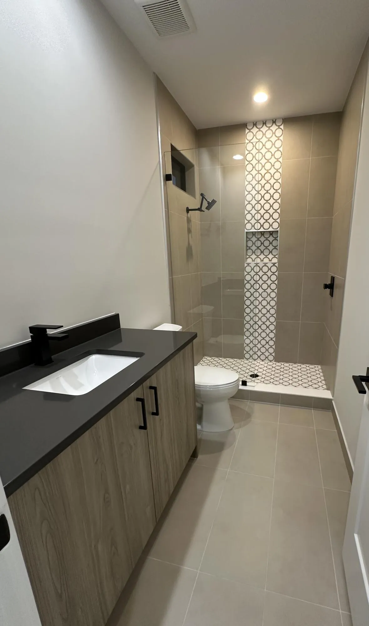 Enormous VIP/2nd Master Suite Shower!