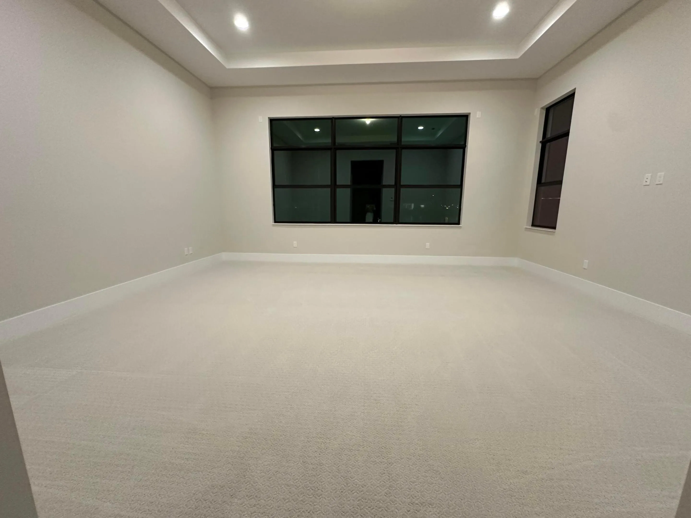 Master Suite with Oversized Windows and room for sizeable Sitting area