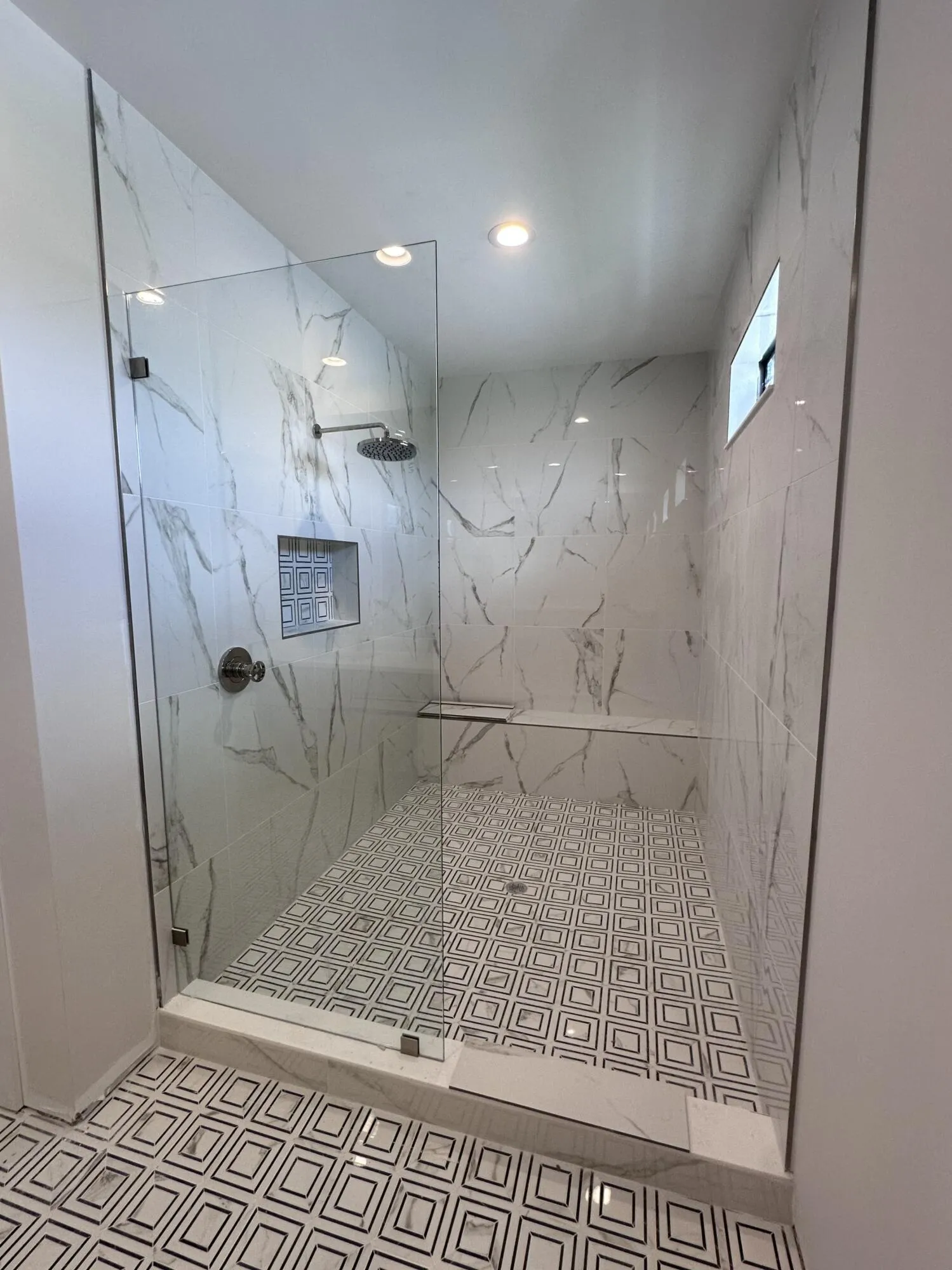 Enormous VIP/2nd Master Suite Shower!