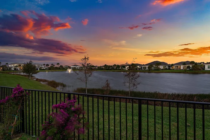 Spectacular Sunsets over the lake!