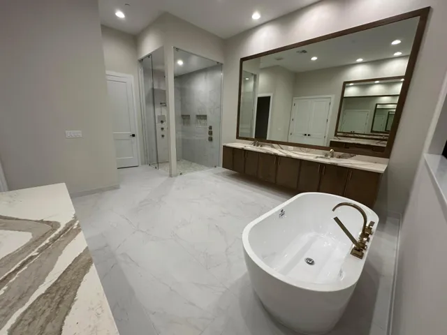 Master Bath ~ Free Standing Tub
