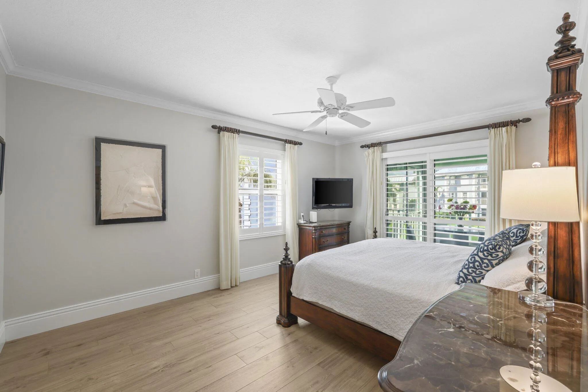 Primary Bedroom with Balcony Access