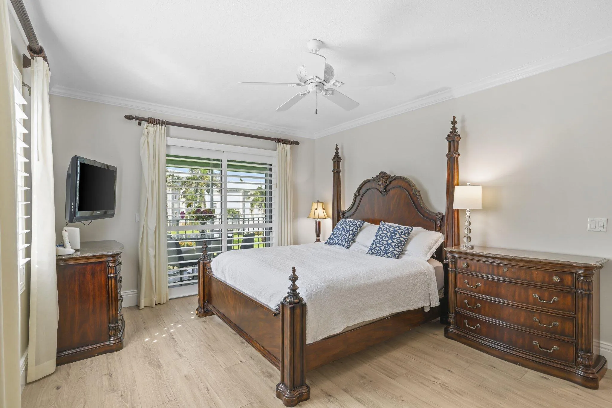 Primary Bedroom with Balcony Access