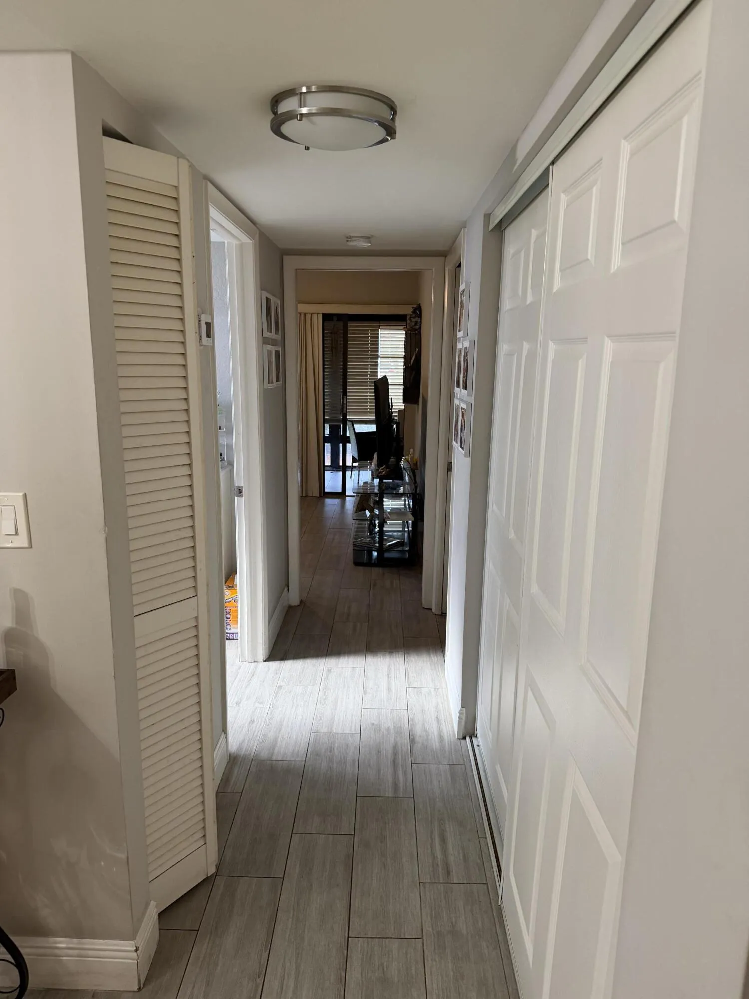 hallway to bdr and bath