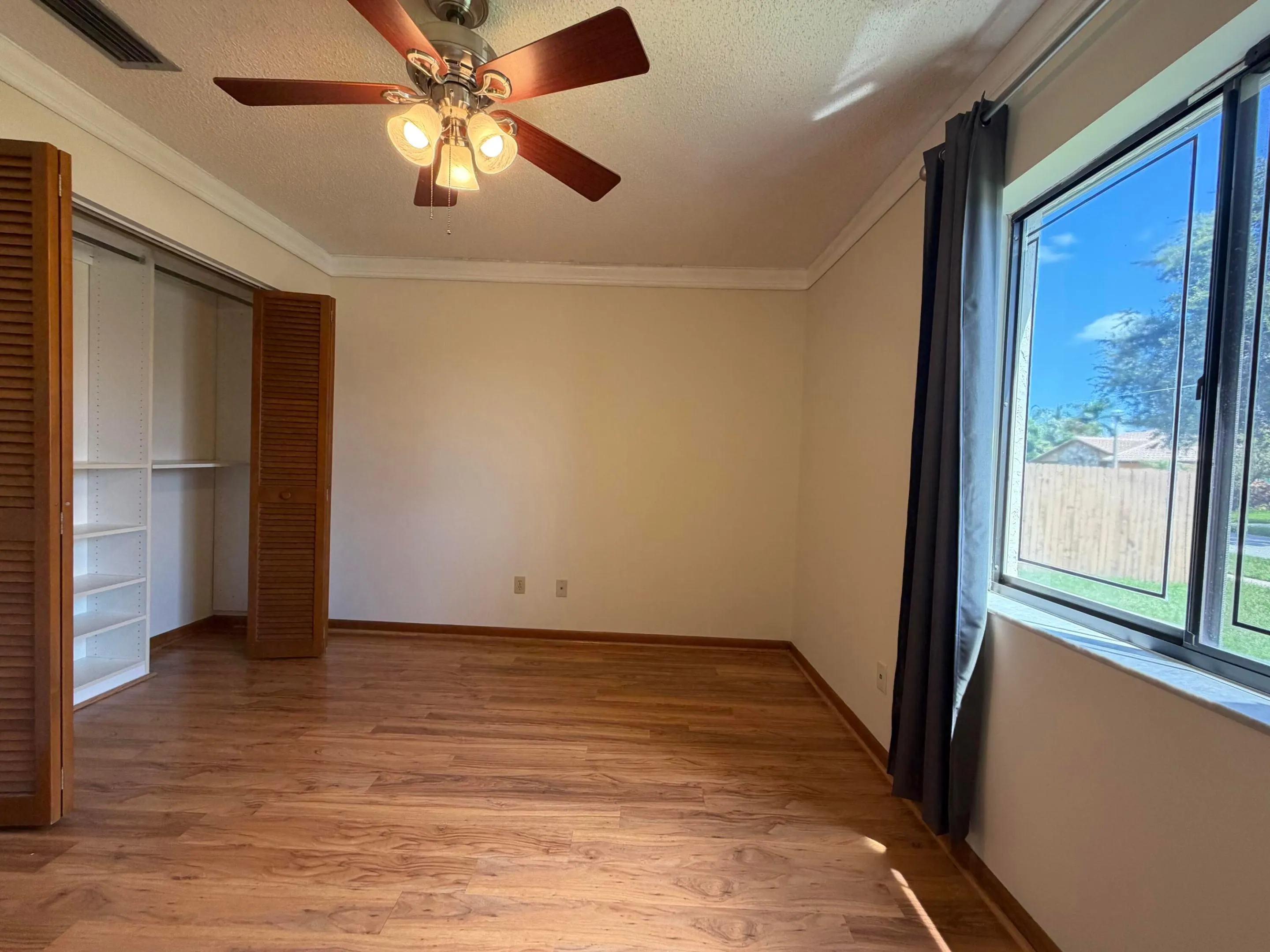 Second Bedroom with built-in in closet
