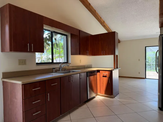 Tons of natural light from kitchen window and NEW skylight