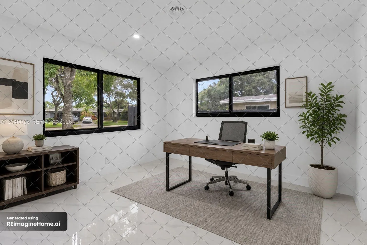 Virtual staging