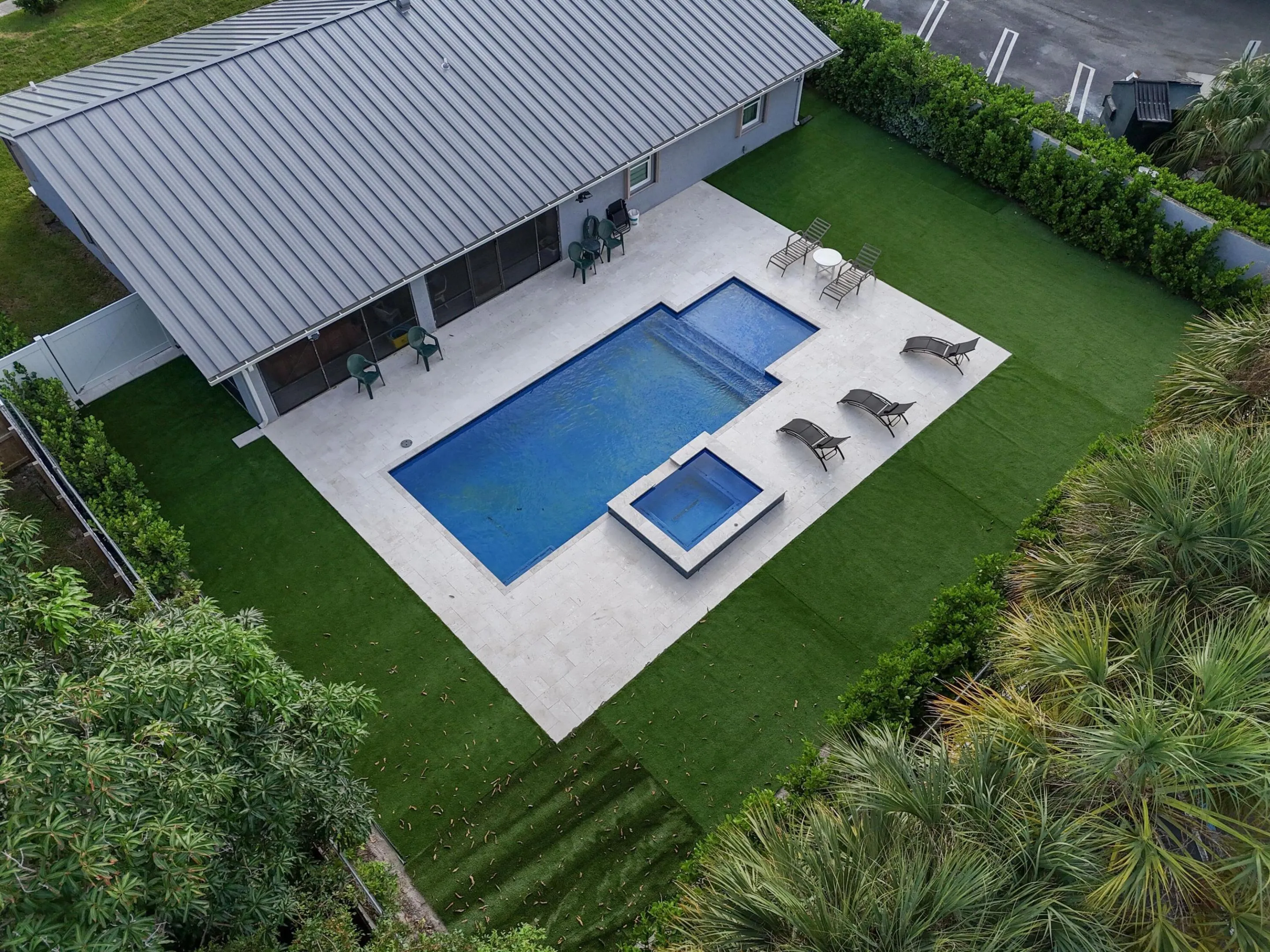 back yard