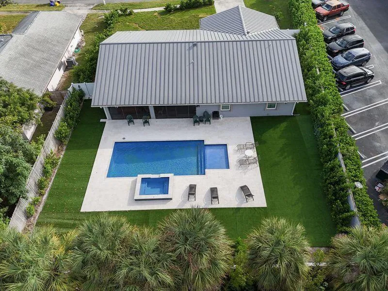 back yard