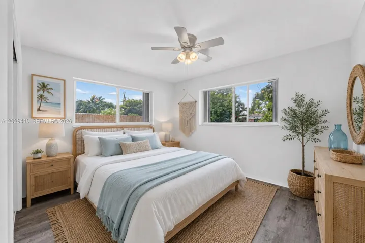 Virtually Staged Bedroom