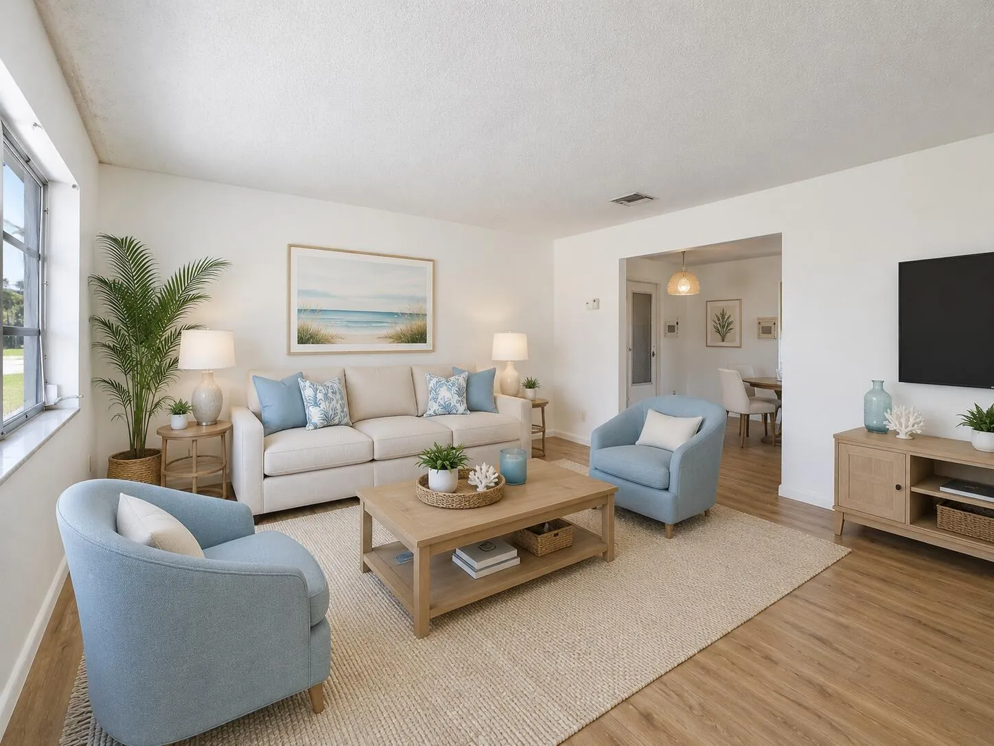 Front seating staged