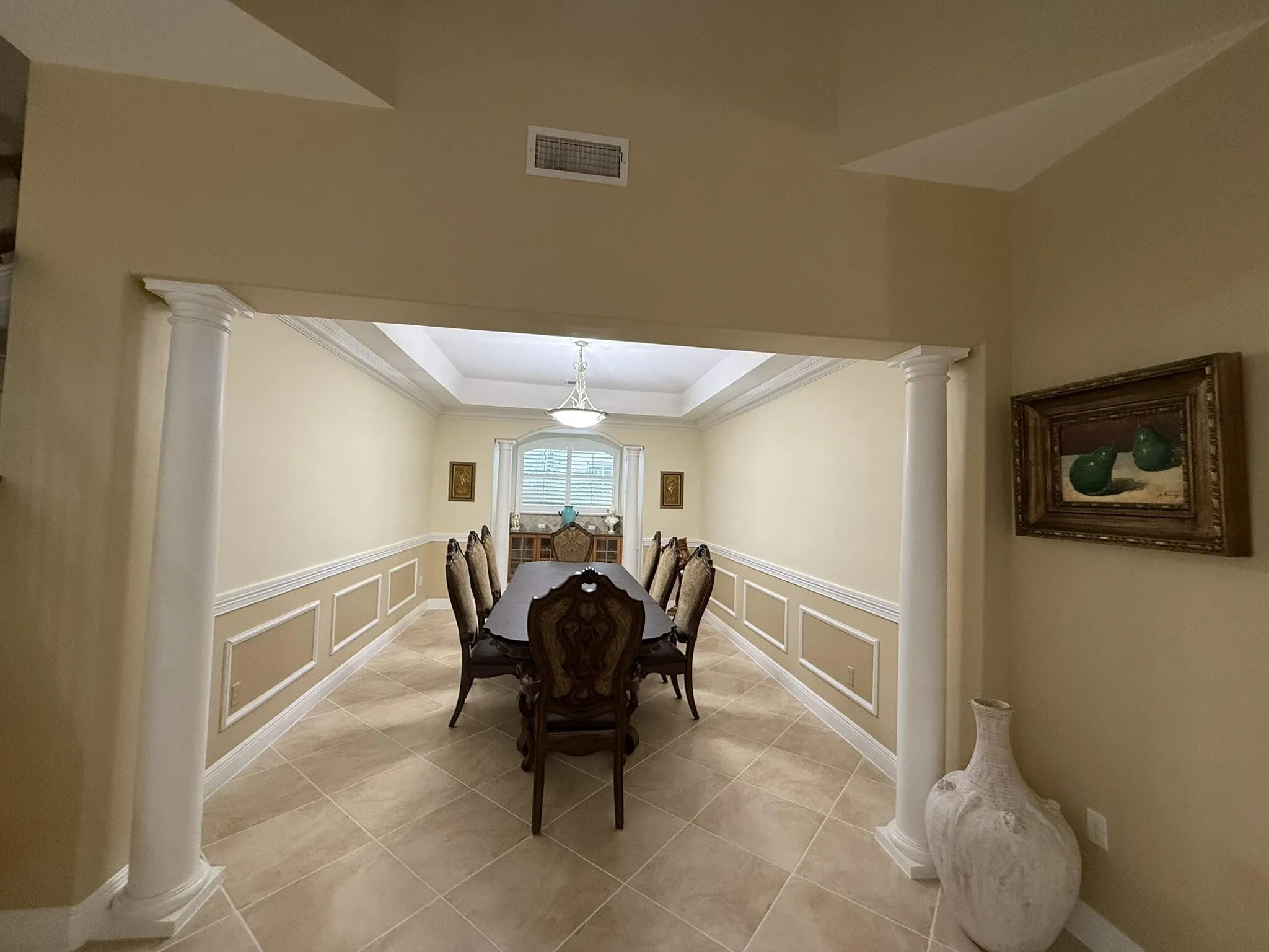Dining Room area and buffet