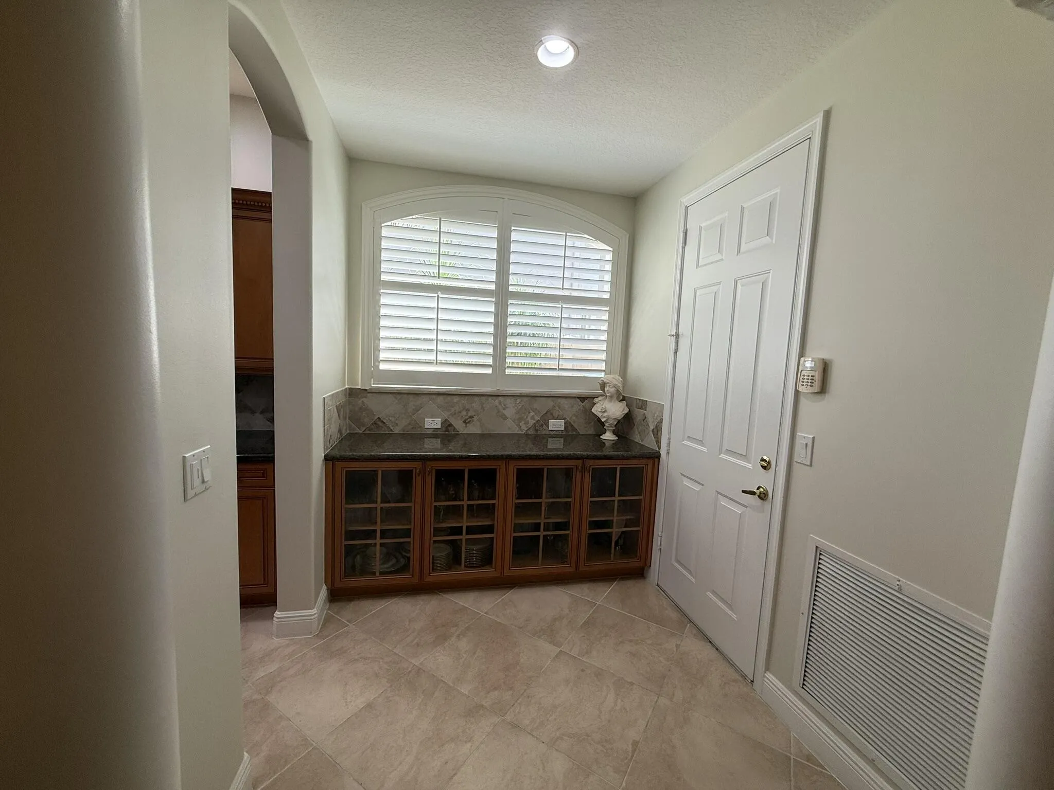 Dining Room Buffet Area View