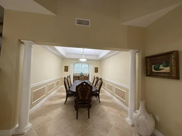 Dining Room area and buffet