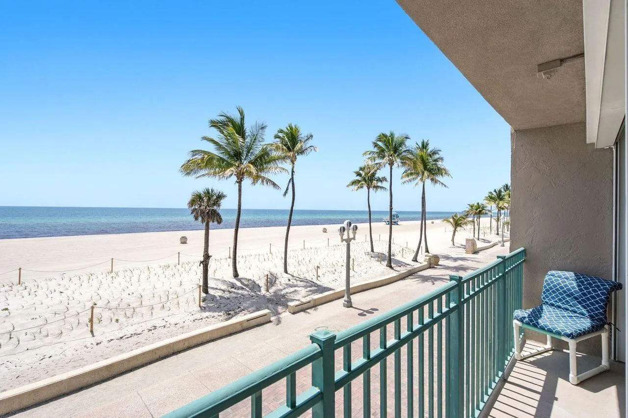 Direct views from your private balcony