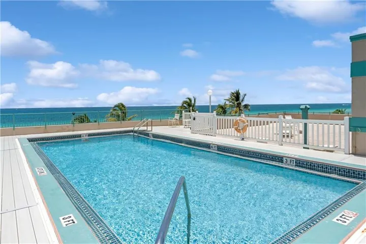 Heated roof top pool with amazing views