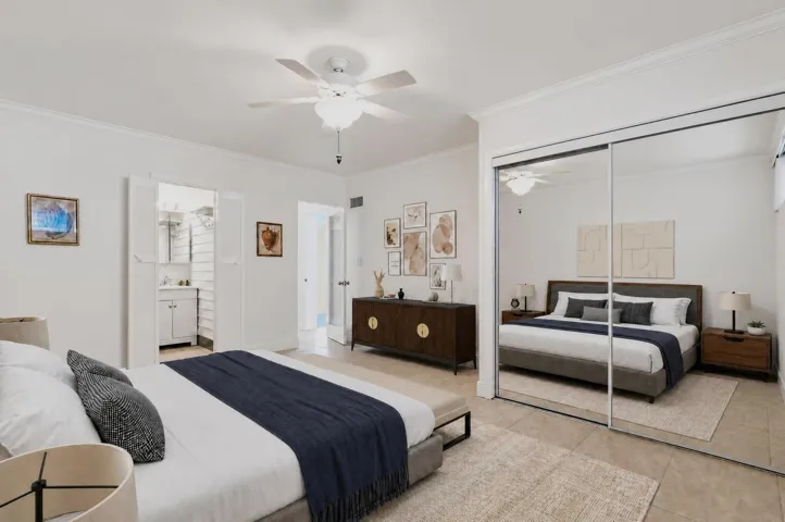Large bedroom with en suite master bath