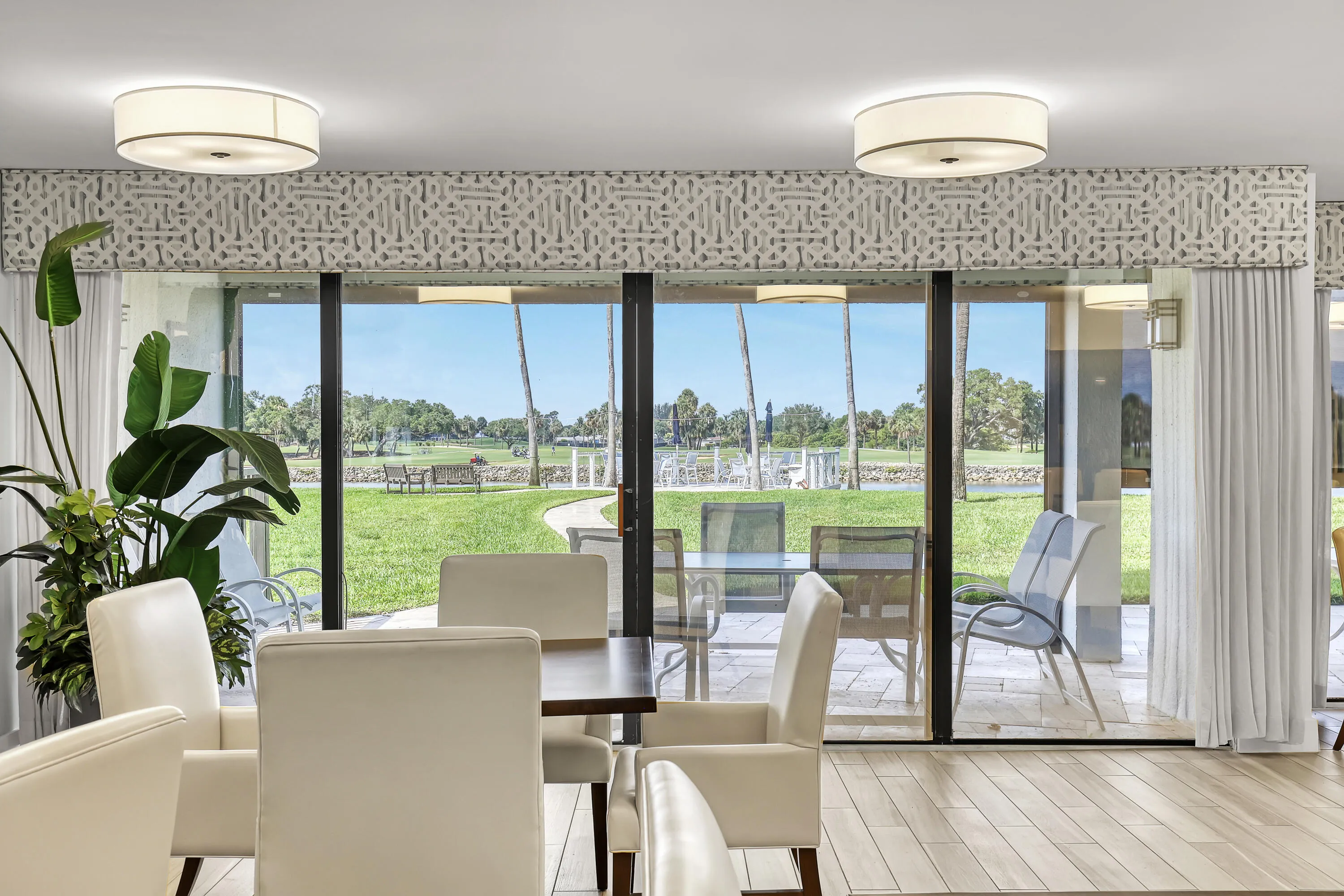 Elegant social spaces & views