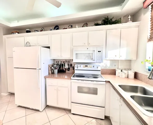 Open to the Living room and Dining Room.